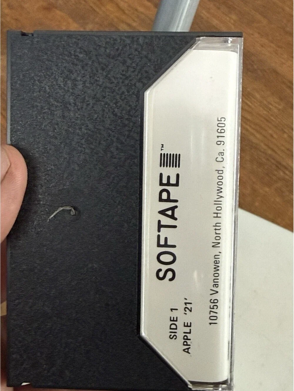 Vintage 1979 Apple II Softape Computer Software